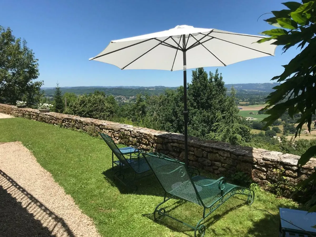 Frühstückspension Bed and Breakfast Manoir De Rieuzal Loubressac