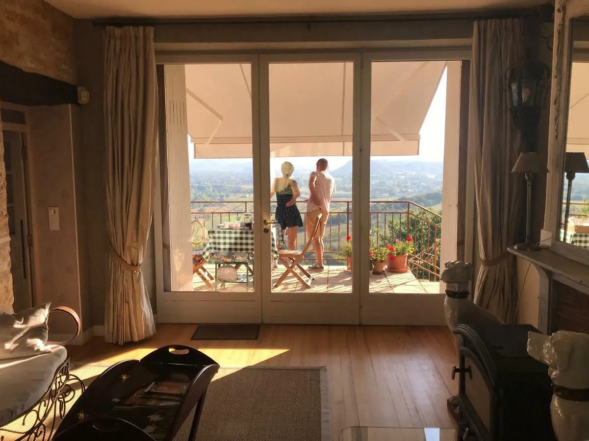 Manoir De Rieuzal Bed and Breakfast Loubressac